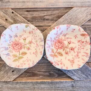 Set of 6-Johnson Brothers, 1930’s Rose Chintz 
Collection-Berry/Dessert Bowls-5”
